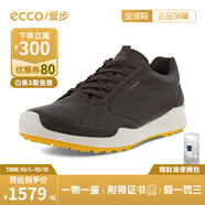 愛(ài)步（ECCO）2025新款耐磨純色低幫鞋高爾夫健步男鞋運動(dòng)鞋混合131654香港現貨 131654-01178 44
