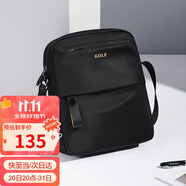 高爾夫（GOLF）單肩包男士休閑斜挎包男手機(jī)ipad包防潑水通勤運(yùn)動挎包送男友禮物