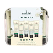 sukin澳洲蘇纖sukin洗發(fā)水護(hù)發(fā)素植萃控油蓬松柔順改善毛躁護(hù)發(fā)發(fā)膜 旅行套裝(泡沫潔面保濕乳洗發(fā)水護(hù)發(fā)素沐浴露各50ml) 澳大利亞發(fā)貨30天到貨瞞倆件包郵
