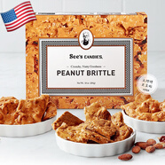 SEE'S CANDIES美國禮品See's Candies喜詩(shī)花生脆片糖巴菲特禮盒回國送禮 小盒大概手機大小
