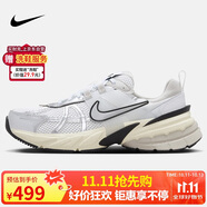 耐克女子休閑鞋W NIKE V2K RUN運動(dòng)鞋FD0736-100白灰黑38.5 碼