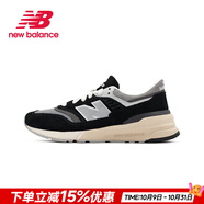 NEW BALANCE男鞋女鞋 25新款NB997R情侶運(yùn)動(dòng)休閑鞋跑步鞋潮流復(fù)古拼接老爹鞋 U997RHC-D黑色 36 (腳長22cm)