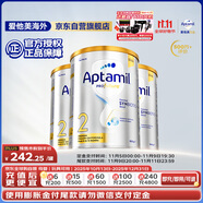 愛他美（Aptamil）白金澳洲版 較大嬰兒配方奶粉 2段(6-12月) 900g 3罐箱裝