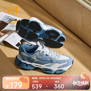 361°運動鞋男靈眸pro秋季透氣復古厚底休閑老爹跑鞋子男672436764-1
