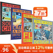 英文原版 You Do the Maths 系列4冊 無(wú)所不在的數學(xué)應用 兒童自然科普漫畫(huà)繪本讀物 Launch a Rocket in Space/Solve a Crime 綠山墻