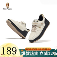 暇步士（Hush Puppies）童鞋兒童低幫板鞋男童新款中大童運(yùn)動(dòng)鞋女童戶(hù)外輕便時(shí)尚休閑鞋 HP5604011棕色 36