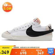 耐克NIKE板鞋男經(jīng)典百搭BLAZER LOW '77運動鞋DN2158-101白/黑44