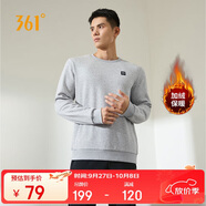 361°衛(wèi)衣男裝秋裝長袖運動服休閑圓領寬松加絨上衣套頭衫652344801D-7