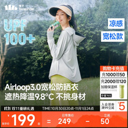 蕉下（beneunder）防曬衣女寬松百搭防紫外線出行AL417淺炭灰均碼加大