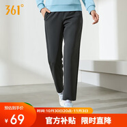 361°運(yùn)動(dòng)褲子女秋冬季跑步寬松戶外休閑褲直筒長褲衛(wèi)褲662434710D