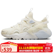 耐克NIKE女子休閑鞋氣墊HUARACHE秋款運(yùn)動(dòng)鞋DQ8031-101頂峰白35.5