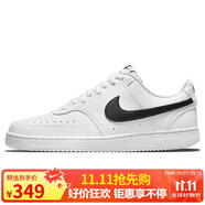 耐克NIKE運(yùn)動板鞋女緩震COURT VISION運(yùn)動鞋DH3158-101白黑38.5
