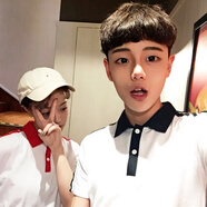 韓國ulzzang原宿bf學(xué)院風(fēng)polo衫翻領(lǐng)校服純色百搭短袖班服T恤情侶 黑色【粗糙易起球不退換】 M