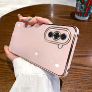 靠森（Kaooseen）貓咪適用nova10手機殼高感8pro保護套nova7包邊硅膠5Z網(wǎng)紅支架4e補妝鏡子nova3i可愛(ài)卡通女 邊電鍍-亮金-單殼 華為 nova 3i