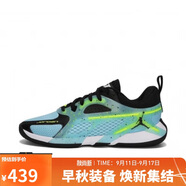 Jordan男籃球鞋喬丹 減震防滑 HEIR SERIES運(yùn)動(dòng)鞋IB7139-400藍(lán)黑綠43
