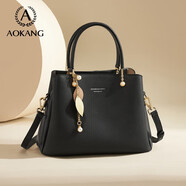 奧康女包新潮牛皮結婚手提包輕奢單肩包生日新年情人節禮物送媽媽老婆