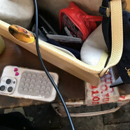 vivochic韓國ins博主同款個性時尚吸盤簡約韓版高透創(chuàng)意適用iphone15promax/14pro蘋果16/13手機殼保護 韓版透明＋灰色吸盤 iPhone_13_Pro_Max