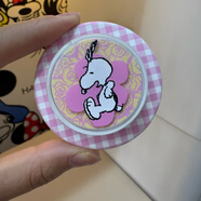 泡泡sao手機殼【泡泡騷手機殼】花朵強磁吸蘋(píng)果手機殼iphone16pr 史努比花朵套裝4 (帽+粉格子磁吸底座) iPhone 15 Pro Max