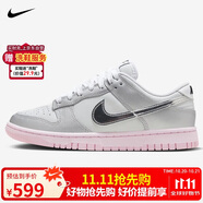 耐克NIKE板鞋女休閑鞋 DUNK緩震舒適運動鞋 HM3698-006灰37.5