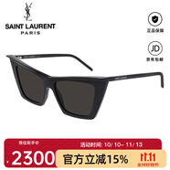 圣羅蘭（YSL）墨鏡女SL214 KATE張?zhí)鞇弁?YSL太陽(yáng)眼鏡 001-黑