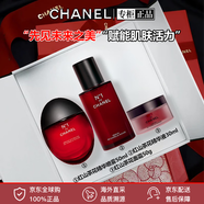 香奈兒（Chanel）一號(hào)紅山茶花系列護(hù)膚品補(bǔ)水保濕抗皺緊致養(yǎng)膚套裝送節(jié)日生日禮物 三件套（精華噴霧+乳液30ml+面霜）