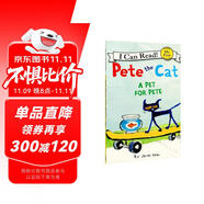 皮特貓系列：Pete the Cat: A Pet for  進口原版英文繪本  小學教輔