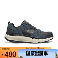 斯凱奇（SKECHERS）SKECHERS DLUX PRO男士綁帶城市戶外鞋 237755-DKNV 39.5