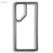 莫凡（Mofi）適用于三星S24純邊框25Plus手機套24Ultra手機殼PP保護鏤空無(wú)背板 透黑 三星GalaxyS25+