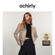 歐時力OCHIRLY 半高領打底衫針織毛衣女短款內搭修身高級秋季新品 黑色 S