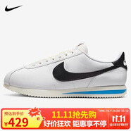 耐克（NIKE）男子 CORTEZ 低幫復(fù)古休閑鞋 DM4044-100/白色 40.5