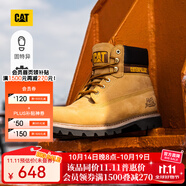 CAT卡特經(jīng)典大黃靴馬丁靴男鞋牛皮面固特異戶外工裝靴P725756O1EDC25 經(jīng)典款 40