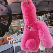 玲琉 適用小米15ultra手機殼秋冬17/14pro毛絨掌門(mén)狗civi4/3/1s可愛(ài)11T新款10青春版硅膠防摔10/9 玫紅兔子（鏡頭大孔沒(méi)有框） 其他機型備注