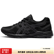 asicsGel男鞋黑跑步低幫戶(hù)外革 39