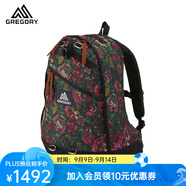 GREGORY格里高利 DAY 戶外運(yùn)動背包男女旅行雙肩包徒步旅游26L 花園提花