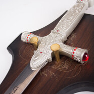 哈利波特格蘭芬多寶劍哈利波特電影周邊cos道具紀念收藏品未開(kāi)刃 經(jīng)典款格蘭芬多寶劍(無(wú)劍鞘)+掛