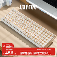 洛斐（Lofree）小翹三模無線藍(lán)牙機(jī)械鍵盤辦公無線熱拔插多系統(tǒng)兼容連接 豆腐小翹100鍵鍵盤