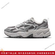 美津濃（MIZUNO）銀色跑鞋新款男鞋女鞋運動(dòng)鞋透氣跑步鞋SPEED 2K D1GH2504-01/銀色/深灰/TRAINER 36
