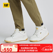 CAT卡特休閑鞋工裝鞋皮鞋男鞋戶(hù)外鞋子男士防滑低幫鞋商場(chǎng)同款 白色 42 (275mm)