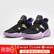 迪卡儂（DECATHLON）NBA授權(quán)籃球鞋減震耐磨湖人勇士實(shí)戰(zhàn)靴運(yùn)動(dòng)籃球鞋IVO3 洛杉磯湖人-黑色 43