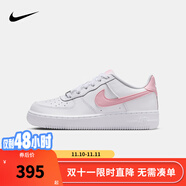 NIKE 耐克男女空軍一號休閑板鞋AIR FORCE 1內(nèi)嵌氣墊緩震小白鞋大童鞋 CT3839-115 38.5 【建議腳長24cm】