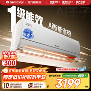 格力（GREE）空調(diào) Ai節(jié)能王子 新1級能效 變頻冷暖自清潔壁掛式臥室掛機(jī) 智能省電 風(fēng)不吹人 國家補(bǔ)貼 以舊換新 1.5匹 一級能效 AI節(jié)能王子