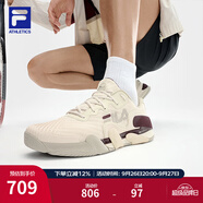 斐樂（FILA）官方男鞋POTENZA性能網(wǎng)球鞋夏新款火力鞋運(yùn)動(dòng)綜訓(xùn)鞋 泡沫白-WG 42