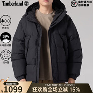 添柏嵐（Timberland）羽絨服男冬季新款戶外登山服防寒輕便加厚保暖面包服外套男A44PH A44PH001/黑色/300g+充絨量 S /170/充絨量357G