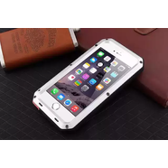 RIKISHI-ROYAL適用于蘋果iPhone86S7Plus手機(jī)殼三防1112ProXSMAX保護(hù)套141516Promaxplus金屬手機(jī)殼 銀色 iPhone6sPlus
