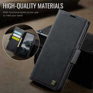 康匠適用三星A17手機殼磁吸側扣翻蓋式皮套SM一A1760全包防摔硅膠軟內殼Galaxy A17 4G通用5G保護套A17 經(jīng)典黑【磁吸側扣-內置卡槽】收藏下單送鋼化膜 三星A17