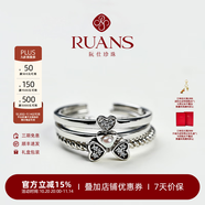 阮仕【積分兌換】S925銀淡水珍珠戒指多戴款