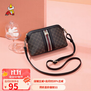 稻草人包包女包復古百搭單肩包斜挎包2025新款輕奢小方包生日禮物送媽媽