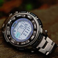 卡西歐（CASIO）現貨光波表卡西歐prw2500T/PRW-3500T-7太陽(yáng)能電波防水表ProTrek PRW3100T-7絕版稀缺+拆表器+鋼化膜