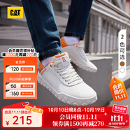 CAT卡特休閑鞋工裝鞋男女同款鞋戶外休閑舒適透氣板鞋Hex+ 白色 40
