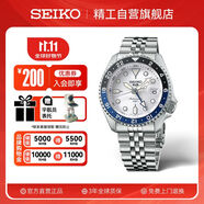 精工（SEIKO）5號(hào)運(yùn)動(dòng)防水機(jī)械腕表時(shí)尚男士鋼帶表 送禮物 SSK033K1 生日禮物